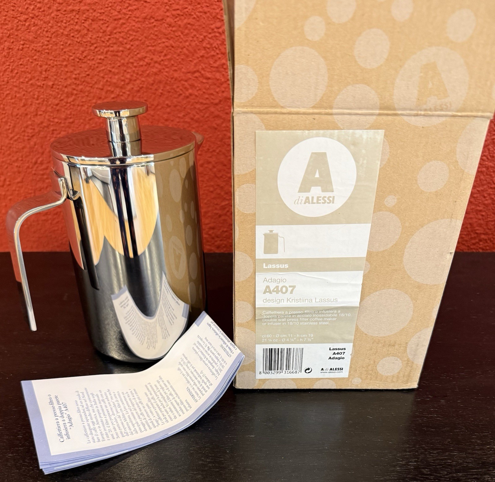 Filter Coffee Maker - New/italy