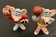 1986 Chuck E Cheese Football Advertising PVC Vintage Figure Showtime Pizza Place