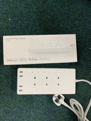 Meross Smart Steckdosenleiste, 6 Steckdosen + 4 USB Ports Smart Verlängerungskabel