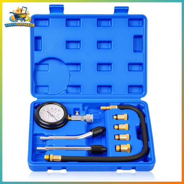 KompressionsprüFer Set 0-20 Bar FüR Motoren M10 M12 M14 M18 Kfz-image