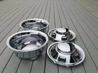 fits DODGE RAM 3500 2003-18 Chrome 17" Dually Wheel Simulators Dual Skins Liners