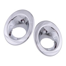 Chrom Vorne Nebelscheinwerfer Abdeckung für Land Rover Freelander 2 LR2 2008-10