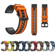 Cinturino orologio sportivo in silicone QuickFit 22 mm 26 mm per Garmin Fenix 8 7X 7 6X