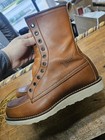 Red Wing 10877 Men's Leather Work Boots, US Size 10C Moc Toe, 2nd  — photo 7