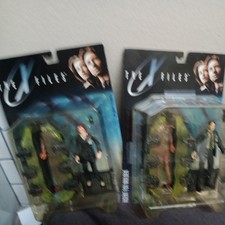 X-Files Series 1 Action Figures Mulder & Scully McFarlane Toys 1998 Set of 2 NIB