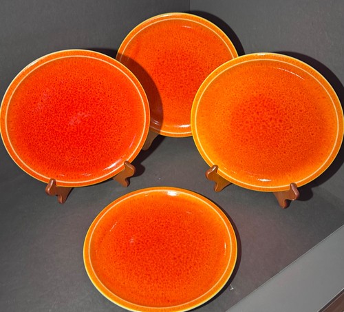 Jars-France Cantine Collection 10.5" Dinner Plates (4) Tangerine Williams Sonoma