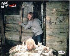 Amy Steel signed 8x10 Photo Ginny Field - Friday the 13th JSA Authentication