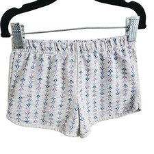 Disney Frozen 2 Girls Size 6 Comfy Shorts Gray Blue Purple Print Loungewear