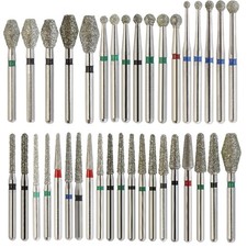 Dental Burs Diamond Round End Taper Surgical Long Ball Barrel FG for High Speed