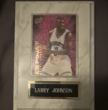 Fleer Ultra Power Larry Johnson Charlotte Hornets Basketball Card