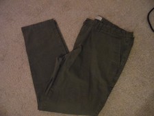 M&S - MENS MED KHAKI JEANS - SIZE 42W X 31L