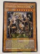 Glorioso Drago D'Oro ® Ultra Rara ® SDRL-IT001 ® 1ª ED. Italiano ® Poor