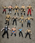 WWE Mixed Lot Wrestling Action Figures Sting Rey Mysterio 13pc Loose Unboxed — photo 1