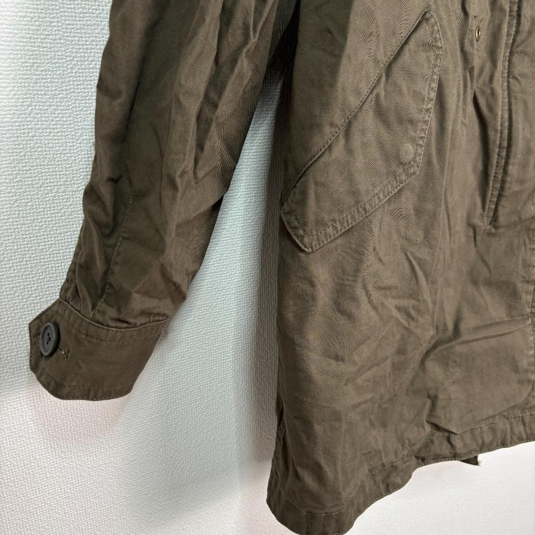 [2WAY] MUJI Mods Coat with Liner M Khaki Boa Sold Out image 10