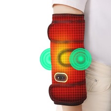 Electric Heated Elbow Massager Brace 3 Gear Temperature Heating Pad Pain Relief