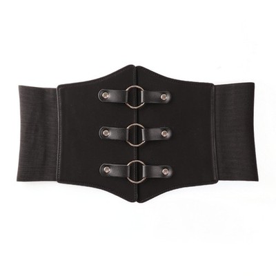 ashley stewart faux leather dress Studded Faux Leather Paneled Dress
