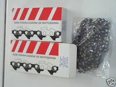 2 catene per motosega da 20 cm, 1,1 mm, 3/8, 33 TG