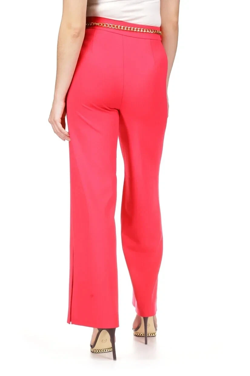 Pantaloni Michael Kors in ROSA INTENSO PREZZO AL PUBBLICO $ 145 taglia M