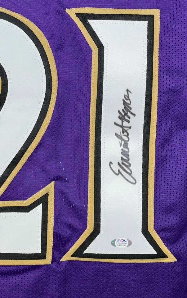 Earnest Byner autographed signed jersey NFL Baltimore Ravens PSA COA - Image 2 of 4