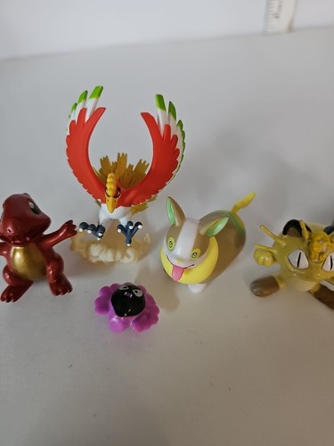 6 Vintage Pokemon Figure Tomy Nintendo - Picture 3 of 5