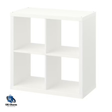 Ikea KALLAX Shelving Unit 4 Tier Storage Box Drawer Organizer Wall Shelf 77x77cm