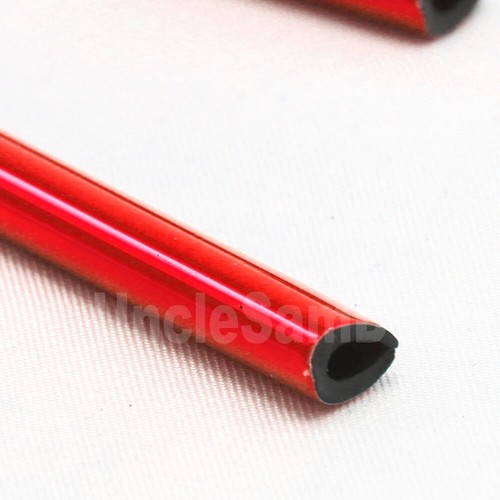 TYPE S A/C AIR VENT OUTLET STRIP INTERIOR DECORATION TRIM RED CHROME 8"x10 - Bild 3 von 4