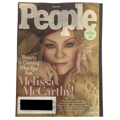People Magazine May 8 2023 Melissa McCarthy Beauty Is Owning Who You Are