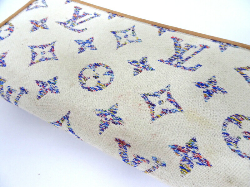 財布 louis vuitton Louis Vuitton / M83456 Tweed Monogram Multicolor Zippy