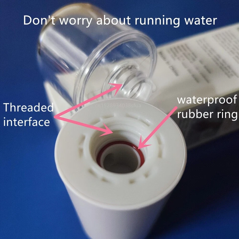 Portable Rechargeable Wireless Face Sprayer Cool Mist Maker Fogger Humidifier - Image 3 of 4