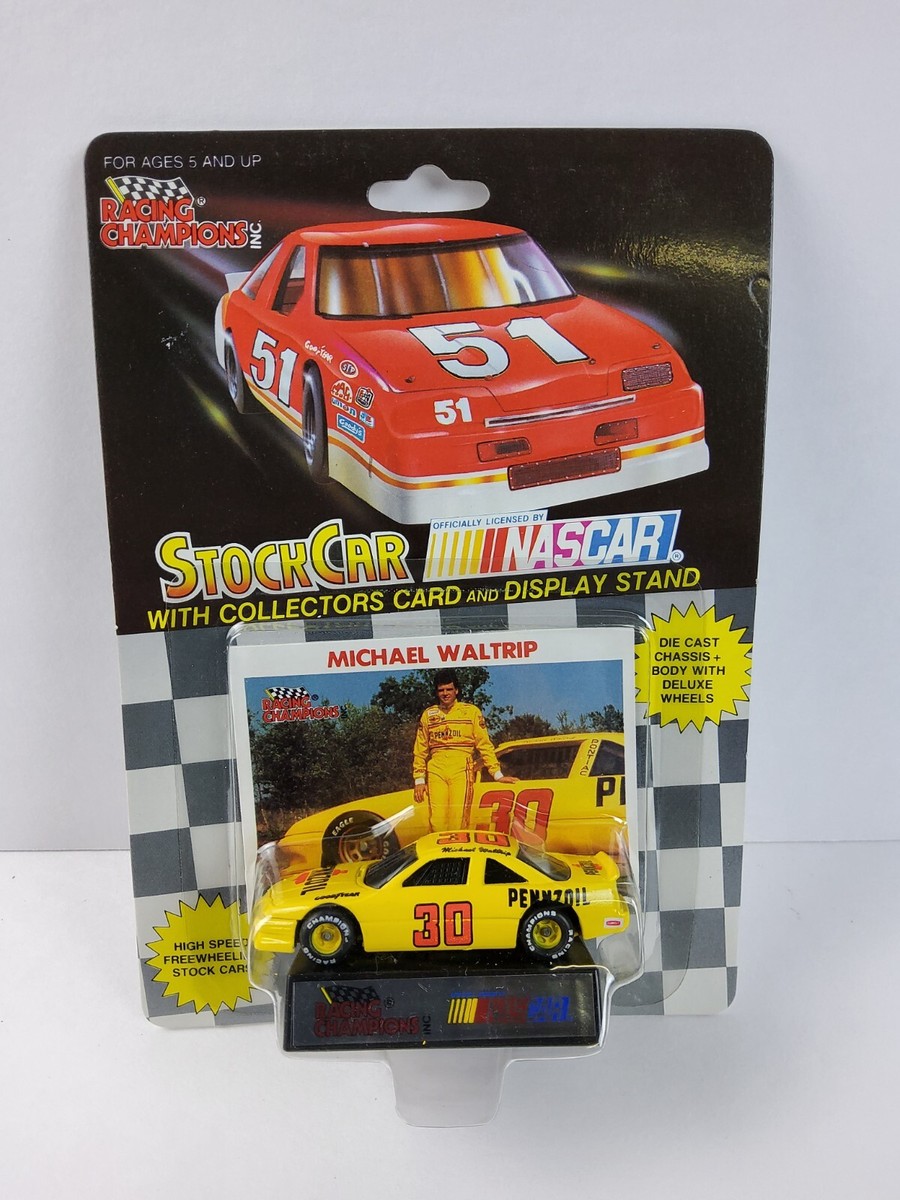 Racing Champions Stock Car Nascar #30 Michael Waltrip Pennzoil