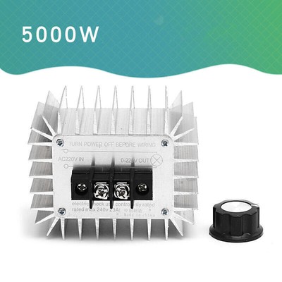 5000W/220V Spannungsregler Dimmer Speed Temperatur Volt Regler Regulator DE