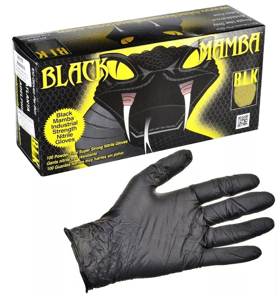 Black on sale mamba glove