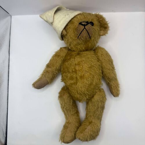 Vintage Collectible Po'Boy England 5 Way Jointed Teddy Bear 13" - Picture 7 of 11