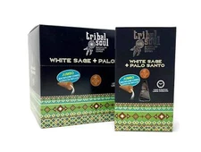 Tribal Soul - White Sage + Palo Santo Backflow Incense Cones