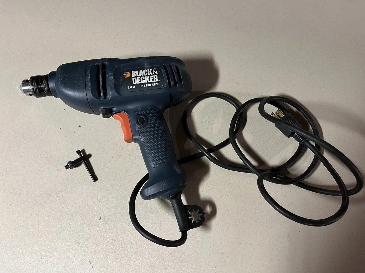 Black & Decker~ DR200 Type 1 Corded Drill 4 Amp~ 0-1350 RPM