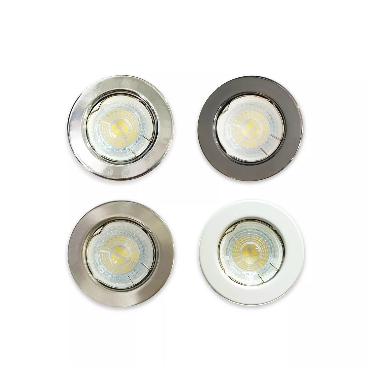 Gu10 recessed on sale downlight fitting