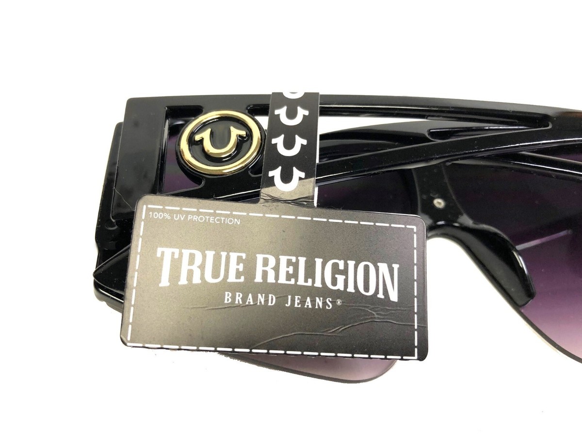 New Womens True Religion Sunglasses TR56852XK Black/Purple
