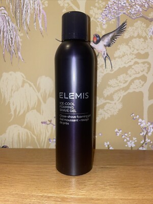 ELEMIS FOR MEN ICE-COOL FOAMING SHAVE GEL 200ml BRANDNEU