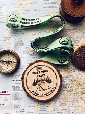 Erste Wildlager Medaille, Wildcamp, Wildcamping, Camping