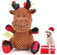 Hundespielzeug Quietschend Weihnachten Elch Kauspielzeug Kleine Hunde