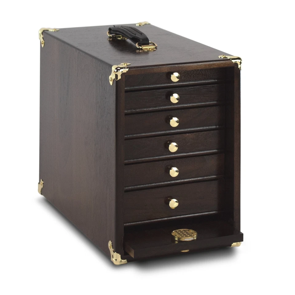 Cofre para fabricantes de herramientas de nogal oscuro Gerstner & Sons 0806 NUEVO EDICIÓN FINAL LIMITADA RARO Foto 2 de 4