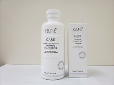 Keune Care Derma Sensitive Shampoo 10.14 oz and Lotion 2.5 oz Set