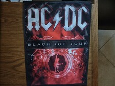 AC/DC,BLACK ICE TOUR,SEW ON SUBLIMATED LARGE BACK PATCH