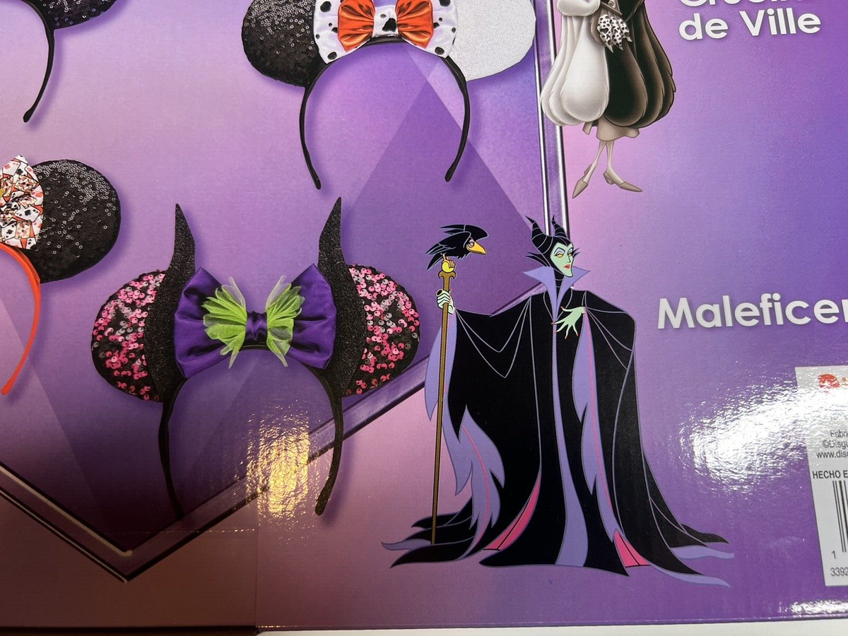 Disney 100th anniversary Villains 5 Piece Ear Headband Set Disney 100th anniversary - Disney 5 Piece Ear Headband Box  main image 3