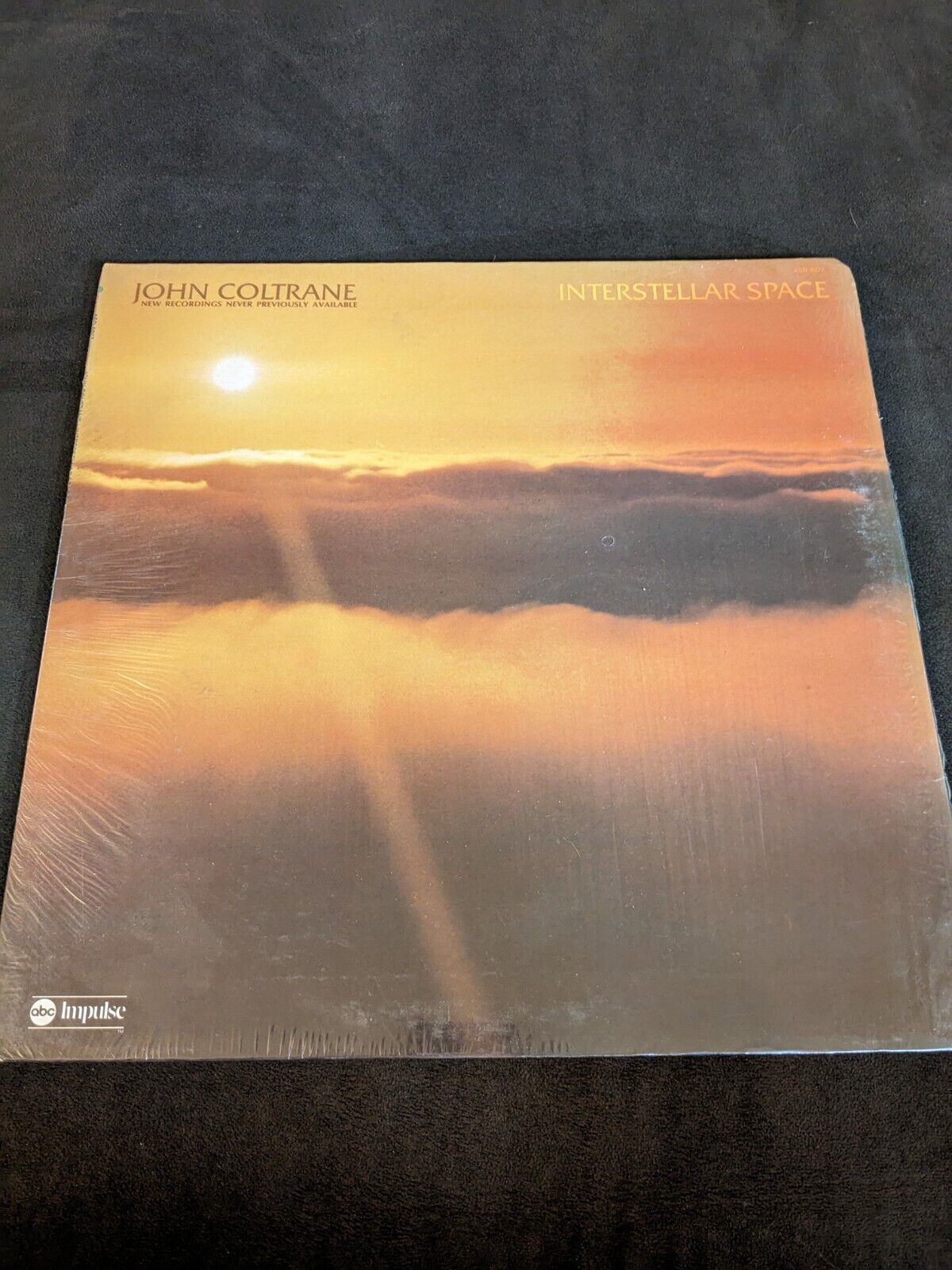 1st Pressing Vinyl LP - Interstellar Space - John Coltrane - w/ original sleeves