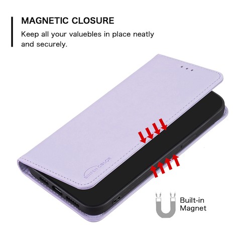 Für Samsung A55 A54 5G Lederhülle Handyhülle Flip Case Schutz Hülle Leder Tasche - Zdjęcie 6 z 22
