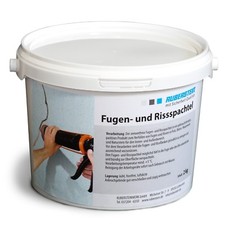 Ruberstein® Rissspachtel Mörtel für Riss gebrauchsfertig im Eimer steingrau 2kg