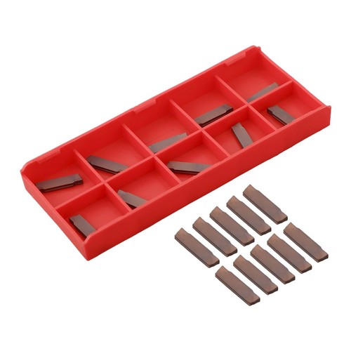 10pcs MGMN200-G LDA 2mm Steel Grooving Parting Cutting Carbide Insert Tool Kit - Picture 12 of 24