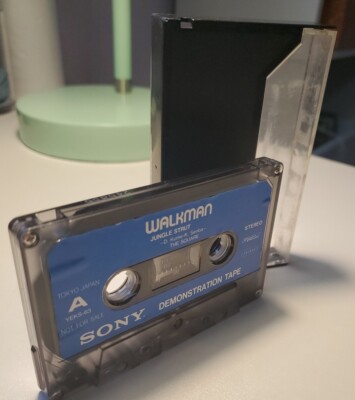 VTG) 80s Sony Walkman Demo Cassette Tape Jungle Strut & Symphony