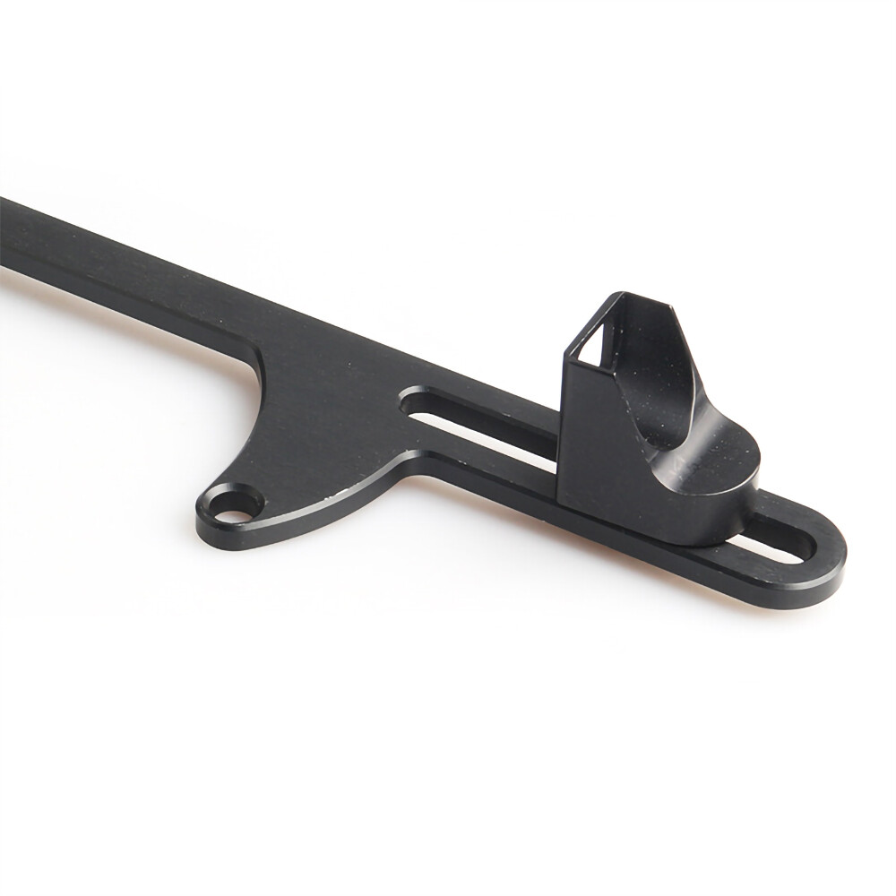 Black Aluminum Throttle Cable Carburetor Bracket For Holley 4500